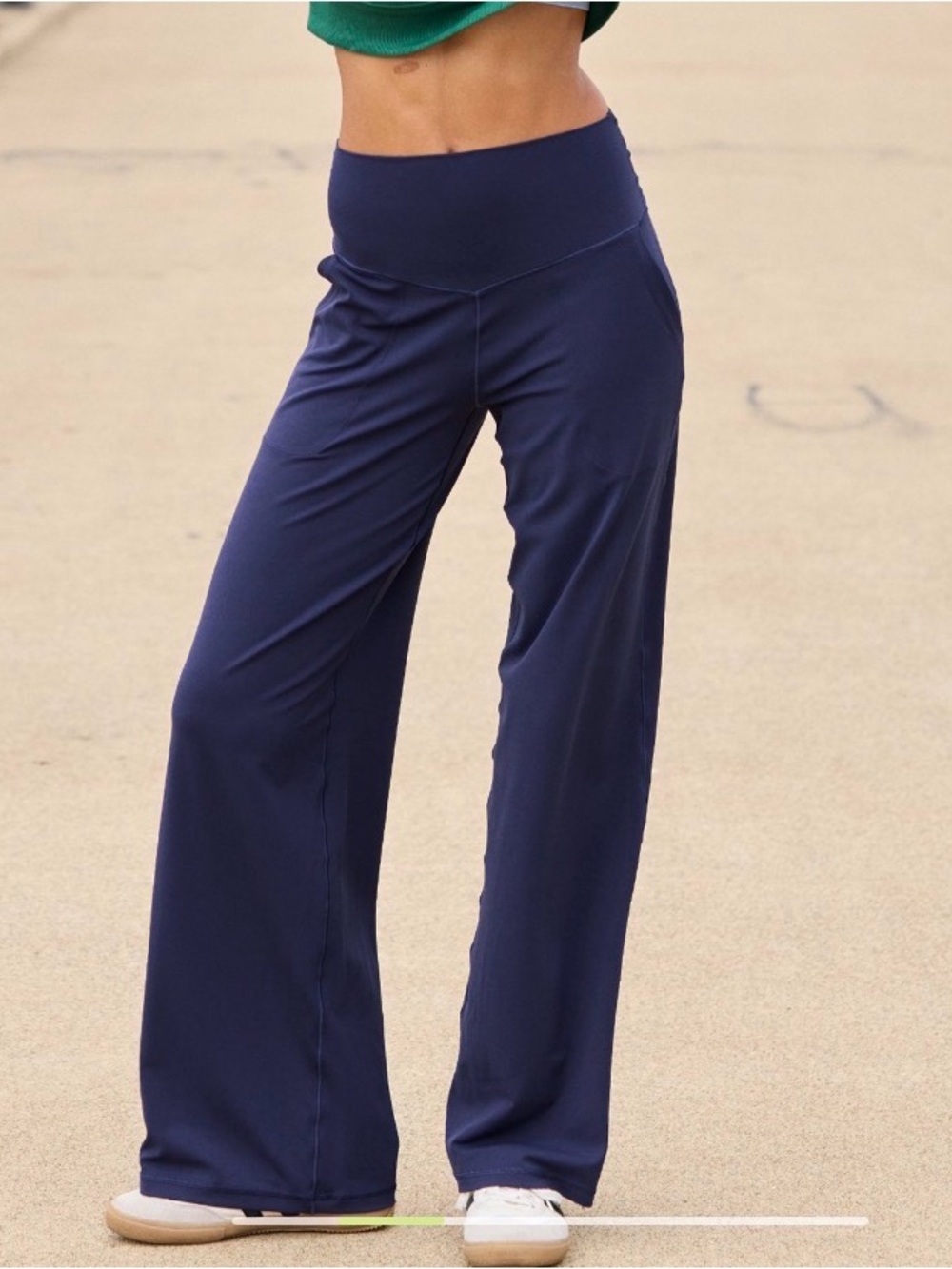 Aerie Wide Leg Trousers